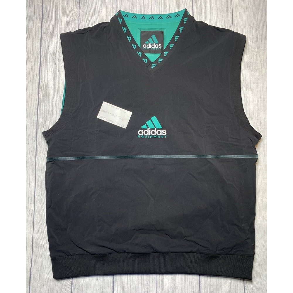 *NWT Men Size MEDIUM Adidas EQT Golf Equipment Water Proof Reversible Vest $180